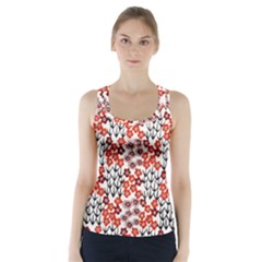 Simple Japanese Patterns Racer Back Sports Top