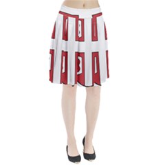 Serbian Cross Shield Pleated Skirt by abbeyz71