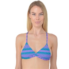 Pattern Reversible Tri Bikini Top by Valentinaart