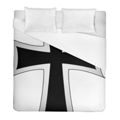 Cross Of The Teutonic Order Duvet Cover (full/ Double Size) by abbeyz71