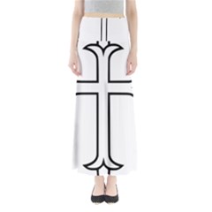 Western Syriac Cross Maxi Skirts by abbeyz71