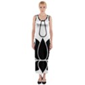 Ayyavazhi Symbol  Fitted Maxi Dress View1