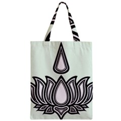 Ayyavazhi Symbol Zipper Classic Tote Bag by abbeyz71