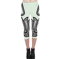 Ayyavazhi Symbol Capri Leggings 