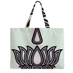 Ayyavazhi Symbol Zipper Mini Tote Bag