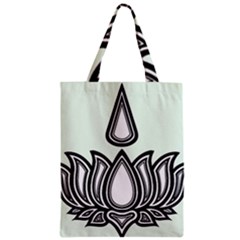 Ayyavazhi Symbol Zipper Classic Tote Bag