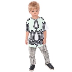 Ayyavazhi Symbol Kids  Raglan Tee