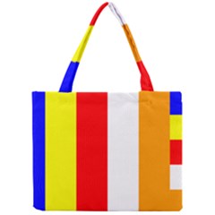 International Flag Of Buddhism Mini Tote Bag by abbeyz71