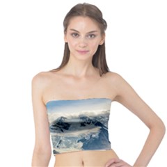 Snowy Andes Mountains, El Chalten Argentina Tube Top by dflcprints