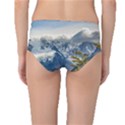 Snowy Andes Mountains, El Chalten Argentina Mid-Waist Bikini Bottoms View2