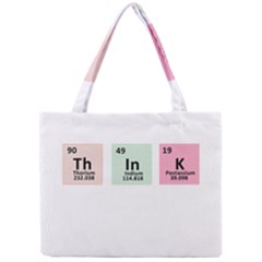 Think - Chemistry Mini Tote Bag by Valentinaart