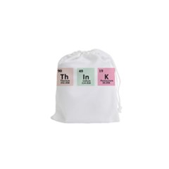 Think - Chemistry Drawstring Pouches (xs)  by Valentinaart