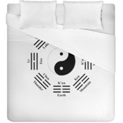 I Ching  Duvet Cover Double Side (king Size) by Valentinaart