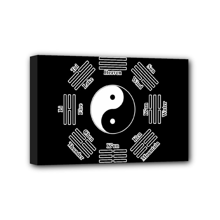 I ching  Mini Canvas 6  x 4 