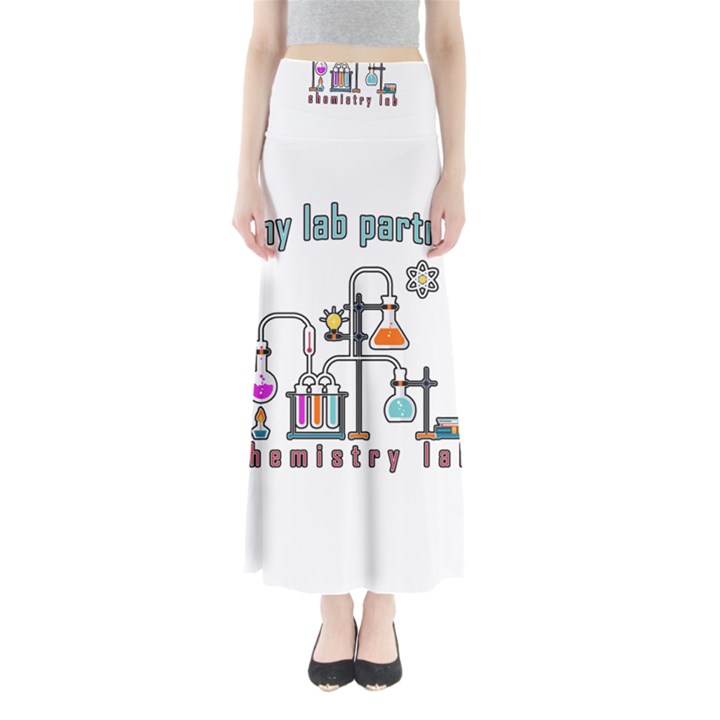 Chemistry lab Maxi Skirts