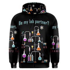 Chemistry Lab Men s Zipper Hoodie by Valentinaart