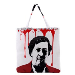 Pablo Escobar  Grocery Tote Bag by Valentinaart