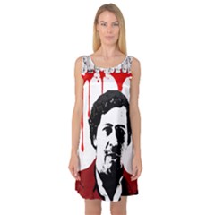 Pablo Escobar  Sleeveless Satin Nightdress by Valentinaart