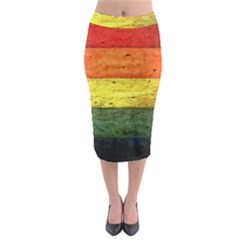 Five Wall Colour Midi Pencil Skirt