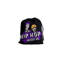 Real Hip Hop Never Die Drawstring Pouches (xs) 