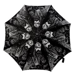Attila The Hun Hook Handle Umbrellas (small) by Valentinaart