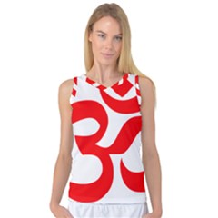 Hindu Om Symbol Women s Basketball Tank Top by abbeyz71