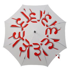 Hindu Om Symbol In Assamese, Bengali, And Oriya Languages  Hook Handle Umbrellas (medium) by abbeyz71