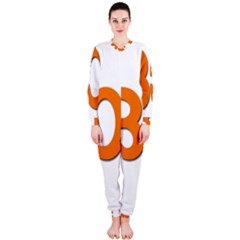 Hindu Om Symbol In Malayalam Script Onepiece Jumpsuit (ladies)  by abbeyz71