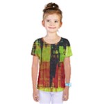 Grunge texture                Kids  One Piece Tee