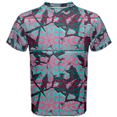 Cracked Tiles             Men s Cotton Tee by LalyLauraFLM