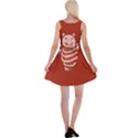 Red Stupid Self Eating Gluttonous Pig Reversible Velvet Sleeveless Dress View2