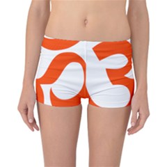 Hindu Om Symbol (orange) Reversible Bikini Bottoms by abbeyz71