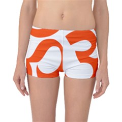 Hindu Om Symbol (orange) Boyleg Bikini Bottoms by abbeyz71