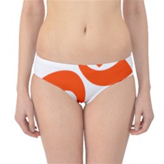 Hindu Om Symbol (orange) Hipster Bikini Bottoms by abbeyz71