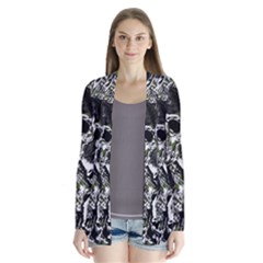 Skulls Pattern Cardigans by ValentinaDesign