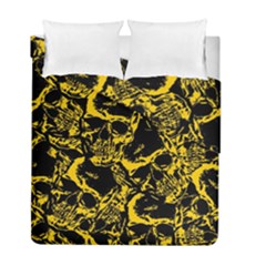 Skull pattern Duvet Cover Double Side (Full/ Double Size)