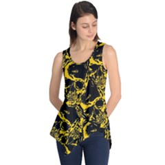 Skull pattern Sleeveless Tunic