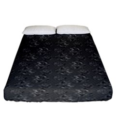 Floral pattern Fitted Sheet (King Size)
