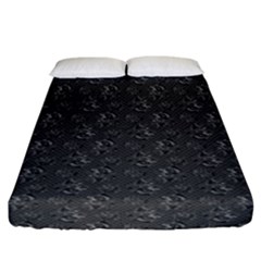 Floral pattern Fitted Sheet (California King Size)