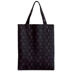 Floral pattern Zipper Classic Tote Bag