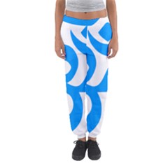 Hindu Om Symbol (ocean Blue) Women s Jogger Sweatpants by abbeyz71