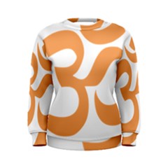 Hindu Om Symbol (sandy Brown) Women s Sweatshirt by abbeyz71