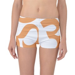 Hindu Om Symbol (sandy Brown) Boyleg Bikini Bottoms by abbeyz71