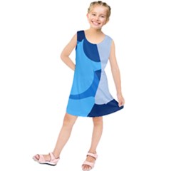 Blue Polka Kids  Tunic Dress