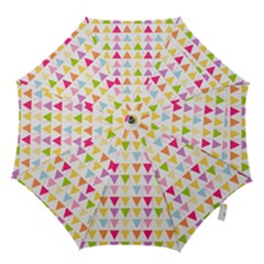 Bunting Triangle Color Rainbow Hook Handle Umbrellas (medium)