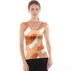 Fish Eat Japanese Sushi Tank Top