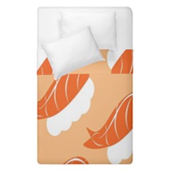 Fish Eat Japanese Sushi Duvet Cover Double Side (Single Size)