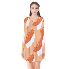 Fish Eat Japanese Sushi Flare Dress