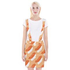 Fish Eat Japanese Sushi Braces Suspender Skirt