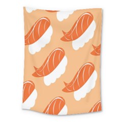 Fish Eat Japanese Sushi Medium Tapestry by Mariart